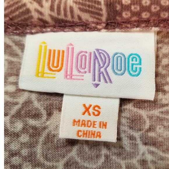 NWT - LuLaRoe Women's Joy Cardigan Slit Sides Sleeveless Pink Duster Layer Sz XS - Picture 5 of 7